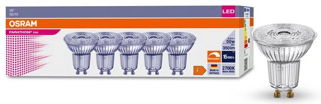 Osram parathom deals advanced gu10