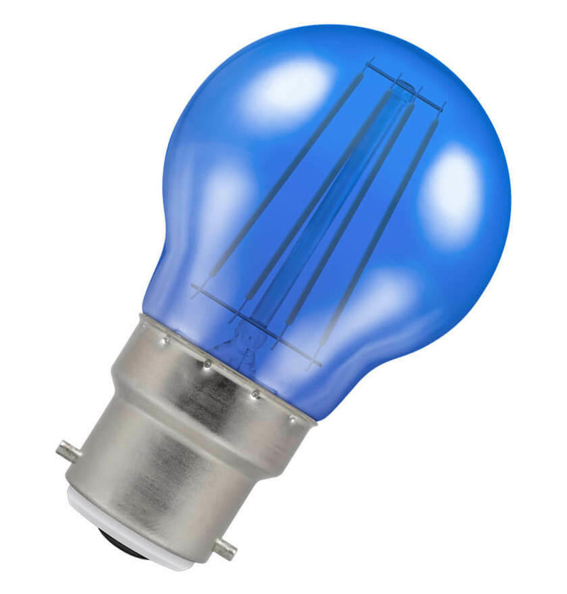 Crompton 9011 BC-B22d 4W Golfball Blue Light Bulb – The Lamp Company