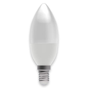 Bell 60514 2.1W LED Dimmable Candle Opal - SES, 2700K 250lm