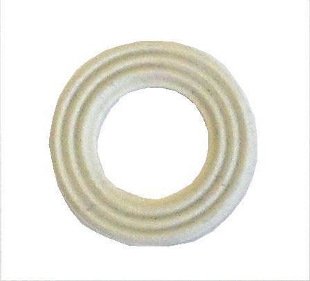 05922 Pottery Rubber Washer 13mm White