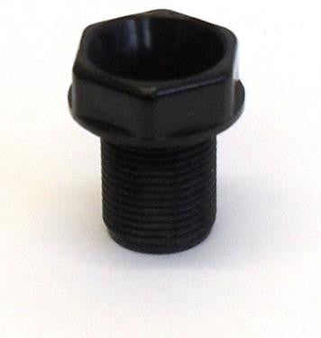 05923 - Pottery Nipple 13mm Black