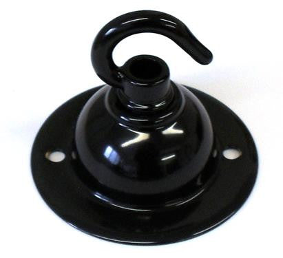 05932 - Ceiling Hook-plate Black 2½” Ø