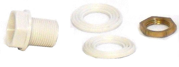 05990 13mm Pottery Nipple + 2 x 13mm Washer + 13mm Locknut