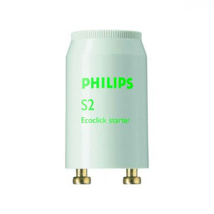 Philips S2 4-22W SER 220-240V WH EUR/12X25CT - S2 Starter 4-22W SER