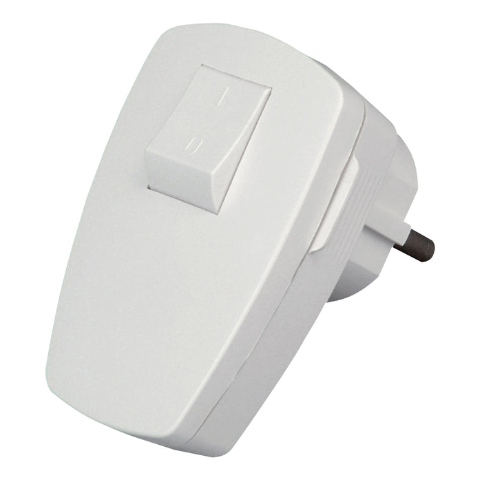 Bailey 141994 Kopp 170402006 Plug w/ground w/Switch Arctic White (Pack of 10)