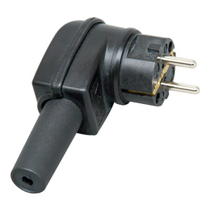 Bailey 142005 Kopp 178216054 Angle Plug w/ground Rubber IP44 Black (Pack of 10)