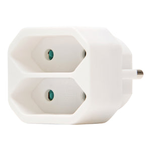 Bailey 142013 Kopp 174102001 Adapter 2xEuro Arctic White (Pack of 20)