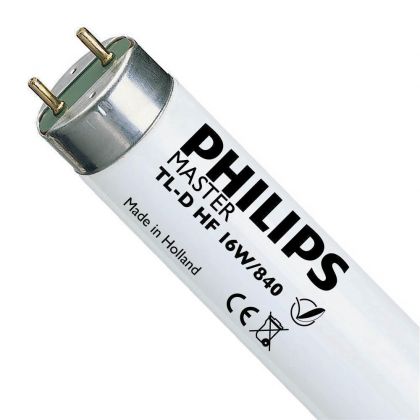 Philips MASTER TL-D HF Super 80 16W/840 SLV/25 - MASTER TL - D Super 80 16W - 840 Cool White | 60cm