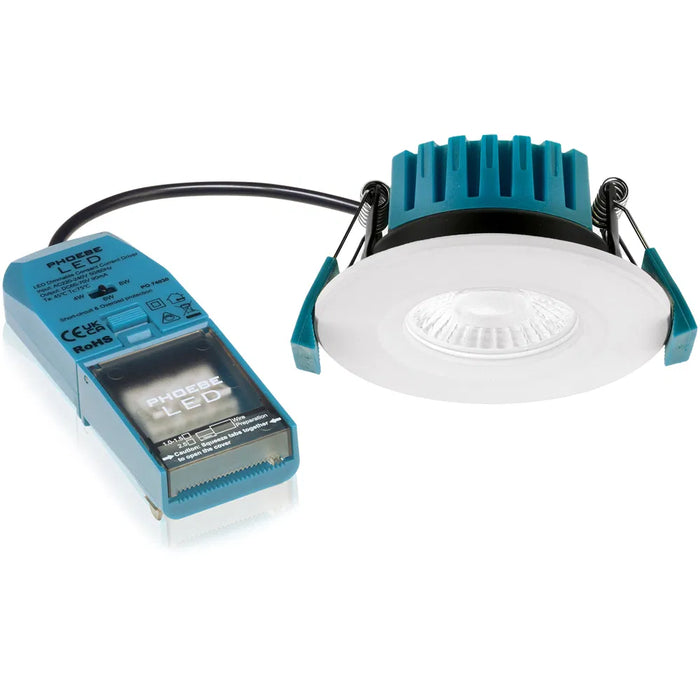 Crompton 17092 Firesafe Integrated LED Downlight Dimmable 4W/6W/8W 2700K/3000K/4000K/6000K