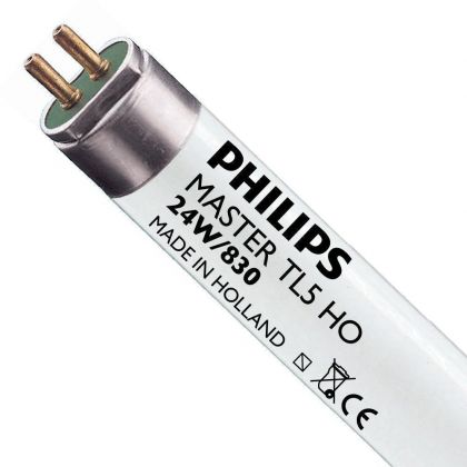 Philips MASTER TL5 HO 24W/830 SLV/40 - MASTER TL5 HO 24W - 830 Warm White | 55cm