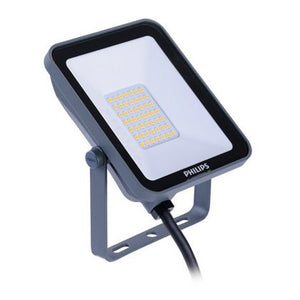 Philips BVP164 LED24/840 PSU 20W SWB CE - LED Floodlight Ledinaire BVP164 Grey 20W 2400lm 110D - 840 Cool White | IP65 Symmetrical