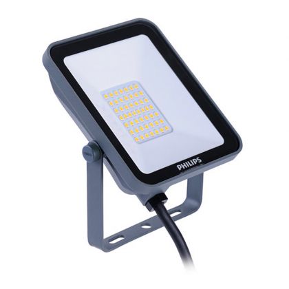 Philips BVP164 LED60/840 PSU 50W SWB CE - LED Floodlight Ledinaire BVP164 Grey 50W 6000lm 110D - 840 Cool White | IP65 Symmetrical