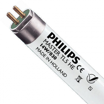 Philips MASTER TL5 HE 14W/830 1SL/20 - MASTER TL5 HE 14W - 830 Warm White | 55cm