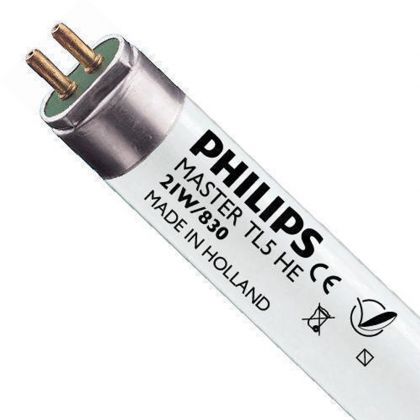 Philips MASTER TL5 HE 21W/830 SLV/20 - MASTER TL5 HE 21W - 830 Warm White | 85cm