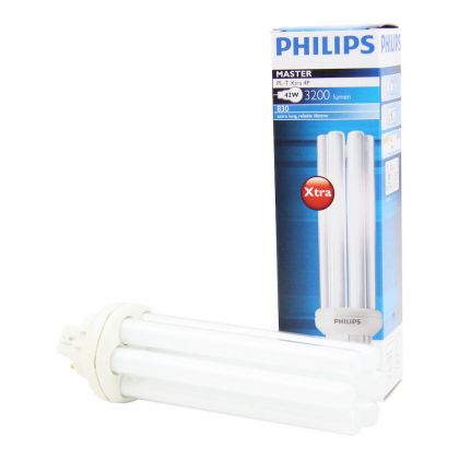 Philips MASTER PL-T Xtra 42W/830/4P 1CT/5X10BOX - MASTER PL-T Xtra 42W - 830 Warm White | 4 Pin