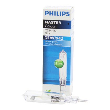 Philips MASTERC CDM-TC Elite 35W/942 G8.5 1CT - MASTERColour G8.5 CDM-TC Elite 35W - 942 Cool White | Best Colour Rendering