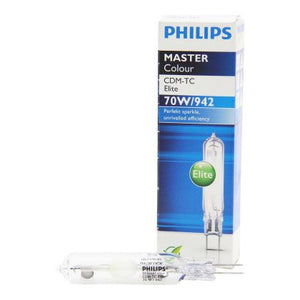 Philips MASTERC CDM-TC Elite 70W/942 G8.5 1CT - MASTERColour G8.5 CDM-TC Elite 70W - 942 Cool White | Best Colour Rendering