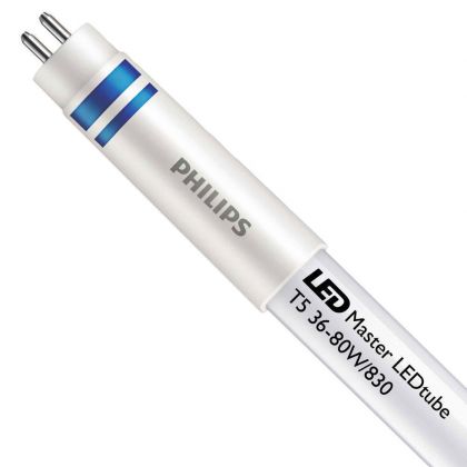 Philips MAS LEDtube HF 1500mm UO 36W 830 T5 - LED Tube T5 MASTER (HF) Ultra Output 36W 5200lm - 830 Warm White | 145cm - Replaces 80W