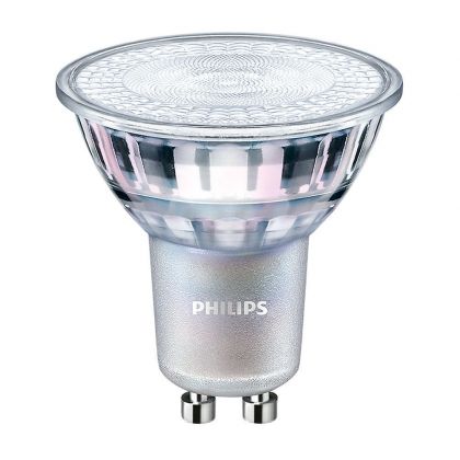 Philips MAS LED spot VLE D 4.9-50W GU10 940 36D - MASTER Value LEDspot GU10 PAR16 4.9W 380lm 36D - 940 Cool White | Best Colour Rendering - Dimmable - Replaces 50W