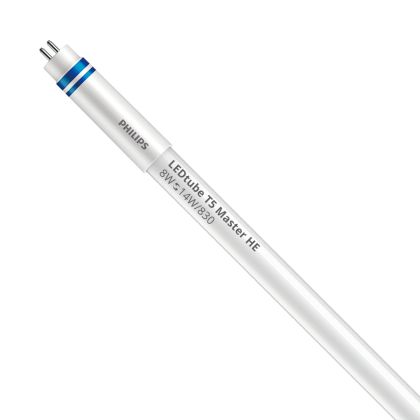 Philips MAS LEDtube HF 600mm HE 8W 830 T5 InstantFit - LED Tube T5 MASTER (HF) High Efficiency 8W 1000lm - 830 Warm White | 55cm - Replaces 14W