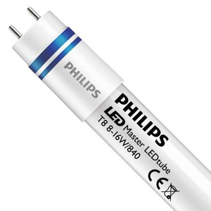 Philips MAS LEDtube HF 600mm HO 8W840 T8 - LED Tube T8 MASTER (HF) High Output 8W 1000lm - 840 Cool White | 60cm - Replaces 18W