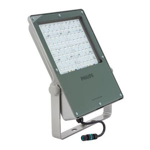 Philips BVP130 LED210-4S/740 A - LED Floodlight Coreline BVP130 Grey 164W 21320lm 52x102D - 740 Cool White | IP66 - Asymmetrical