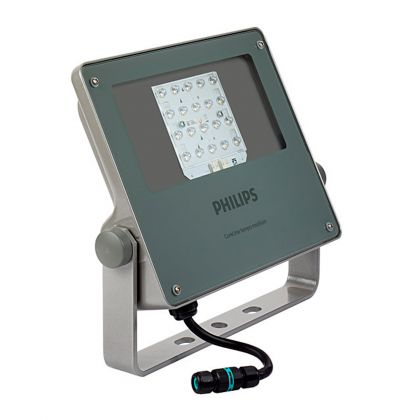 Philips BVP125 LED80-4S/740 A - LED Floodlight Coreline BVP125 Grey 66W 8200lm 9-41x102D - 740 Cool White | IP66 - Asymmetrical