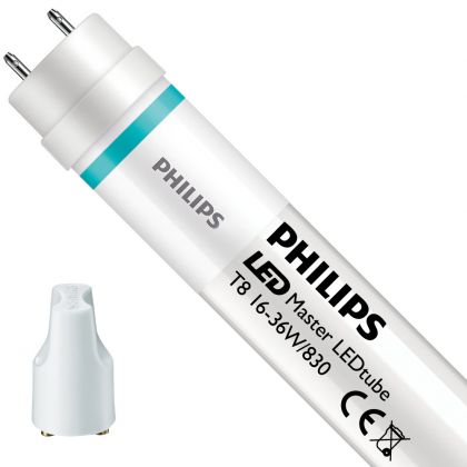 Philips MAS LEDtube VLE 1200mm UO 16W 830 T8 - LED Tube T8 MASTER Value (EM/Mains) Ultra Output 16W 2300lm - 830 Warm White | 120cm - Replaces 36W