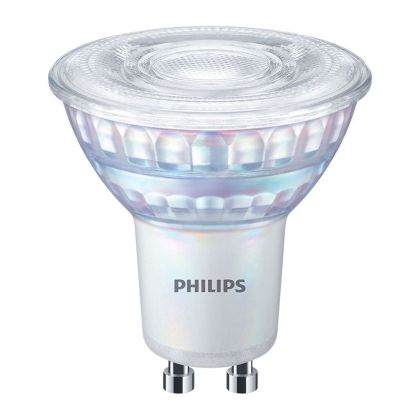 Philips MAS LED spot VLE DT 6.2-80W GU10 927 36D - MASTER LEDspot Value GU10 PAR16 6.2W 575lm 36D - 922-927 CCT | Best Colour Rendering - Dimmable - Replaces 80W