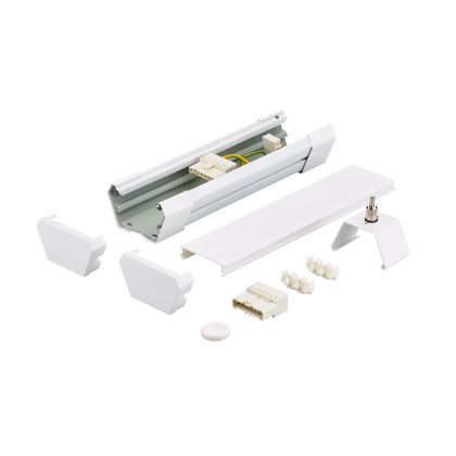 Philips LL200Z MB-SW 2xEP CU7 WH - LED Trunking End Set Coreline LL200Z | 267mm - 7-pole