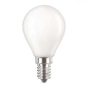 Philips CorePro LEDLusterND4.3-40W E14 827P45FRG - Corepro LEDluster E14 Ball Frosted 4.3W 470lm - 827 Extra Warm White | Replaces 40W