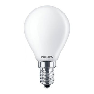 Philips MAS VLE LEDLusterD3.4-40W E14 P45 927FRG - Master Value LEDluster E14 Ball Frosted 3.4W 470lm - 927 Extra Warm White | Best Colour Rendering - Dimmable - Replaces 40W