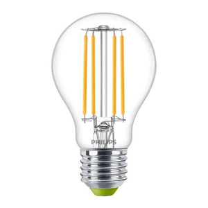 Philips MAS LEDBulbND2.3-40W E27830 A60CL G EELA - MASTER LED E27 Pear Filament Clear 2.3W 485lm - 830 Warm White | Replaces 40W