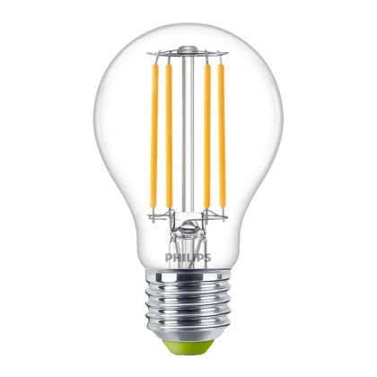 Philips MAS LEDBulbND2.3-40W E27830 A60CL G EELA - MASTER LED E27 Pear Filament Clear 2.3W 485lm - 830 Warm White | Replaces 40W