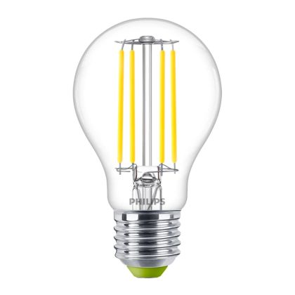 Philips MAS LEDBulbND2.3-40W E27840 A60CL G EELA - MASTER LED E27 Pear Filament Clear 2.3W 485lm - 840 Cool White | Replaces 40W