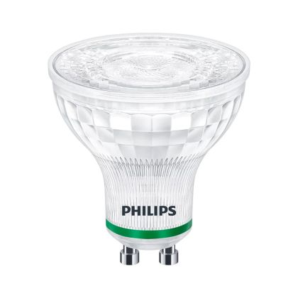 Philips MAS LEDspot UE 2.4-50W GU10 ND 830 EELB - MASTER LEDspot GU10 PAR16 2.4W 380lm 36D - 830 Warm White | Replaces 50W