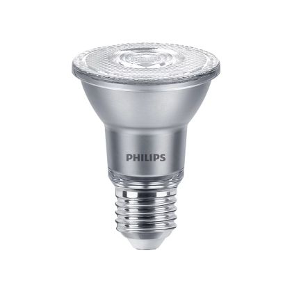 Philips MAS LEDspot VLE D 6-50W 930 PAR20 40D - Master Value LED Bulb Reflector E27 PAR20 6W 515lm 40D - 930 Warm White | Best Colour Rendering - Dimmable - Replaces 50W