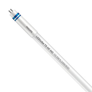 Philips MAS LEDtube HF 600mm HO 10.5W 830 T5 - LED Tube T5 MASTER Instantfit Electronic (HF) High Output 10.5W 1500lm - 830 Warm White | 55cm - Dimmable - Replaces 24W