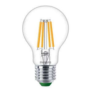 Philips MAS LEDBulbND2.3-40W E27 827 A60 CL G UE - MASTER LEDbulb Ultra Efficient E27 Pear Clear 2.3W 485lm - 827 Extra Warm White | Replaces 40W