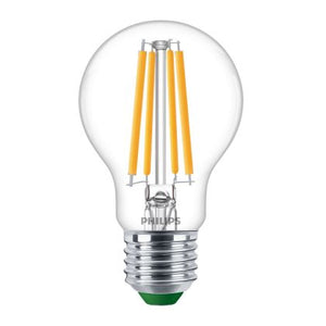 Philips MAS LEDBulbND4-60W E27 827 A60 CL G UE - MASTER LEDbulb Ultra Efficient E27 Pear Clear 4W 840lm - 827 Extra Warm White | Replaces 60W