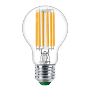 Philips MAS LEDBulbND5.2-75W E27 827 A60 CL G UE - MASTER LEDbulb Ultra Efficient E27 Pear Clear 5.2W 1095lm - 827 Extra Warm White | Replaces 75W