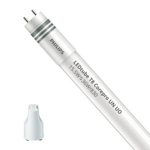 Philips CorePro LEDtube UN 1200mm UO 15.5W840 T8 - LEDtube T8 CorePro (EM/Mains) Ultra Output 15.5W 2400lm - 840 Cool White | 120cm Replaces 36W