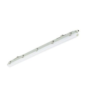 Philips WT065C LED29_48S/840 PSU L1200 TW1 - LED Waterproof Batten Ledinaire WT065C 23/42W 2900/4800lm - 840 Cool White | 120cm - Through Wiring