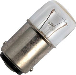 Schiefer Ba15d T16x35mm 6V 333mA 2W C-2R 2000h Clear 2500K Dimmable - 153522600