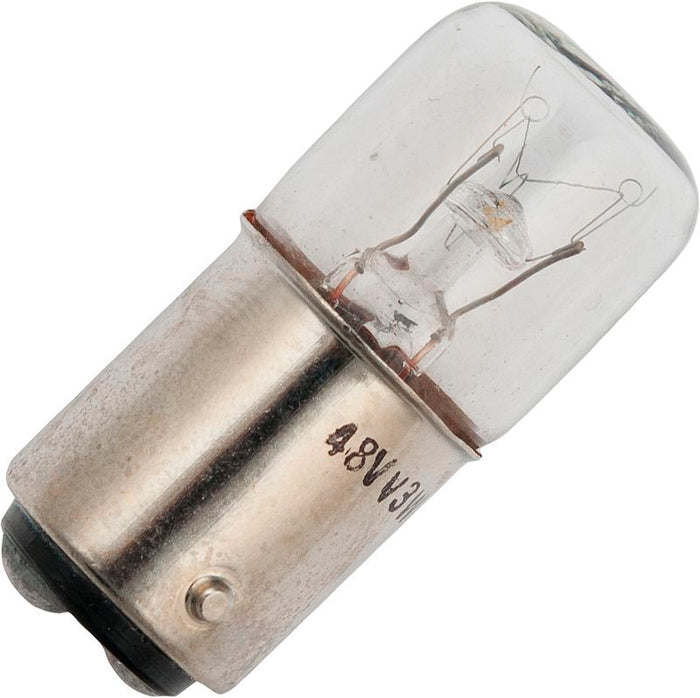 Schiefer Ba15d T16x35mm 60V 33mA 2W C-3A 2000h Clear 2500K Dimmable - 153556700