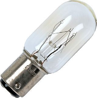 Schiefer Ba15d T25x57mm 220-260V 15W C-5A RC 1500h Clear 2500K Dimmable - 155671300