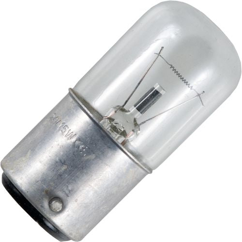 Schiefer Ba22d T22x50mm 24V 15W CC-6 1000h Clear 2500K Dimmable - 228339600