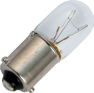 Schiefer Ba9s T10x28mm 36V 83mA 3W C-2F 2000h Clear 2500K Dimmable - 092848300