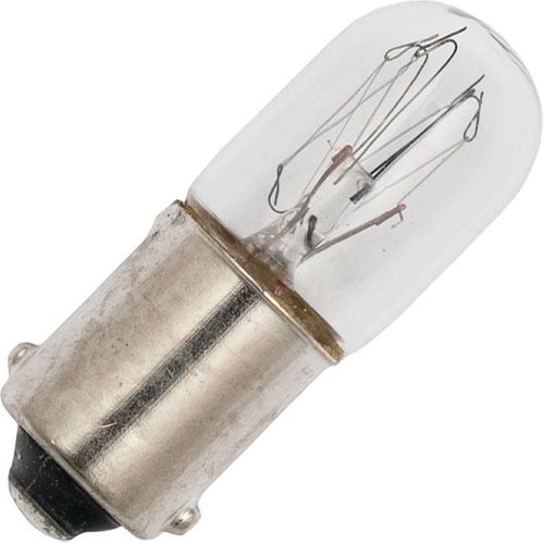 Schiefer Ba9s T10x28mm 220V 22mA 5W CC-5A 2000h Clear 2500K Dimmable - 092894600