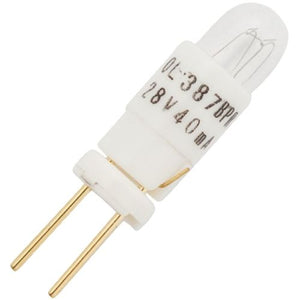 Schiefer T1 3/4 Bi Pin 57x16mm 28V 40mA C-2F 7000h Clear 317mm 2-Parts - Reference: OL-387BPR 2500K Dimmable - 971944588